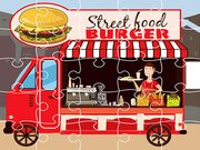 Burger Trucks Jigsaw Game Online