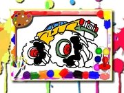 Monster Truck Coloring Book Game Online