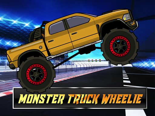 Monster Truck Wheelie Game Image Monster Truck Wheelie Game