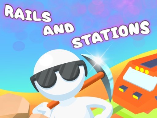 Rails and Stations Game Image Rails and Stations Game