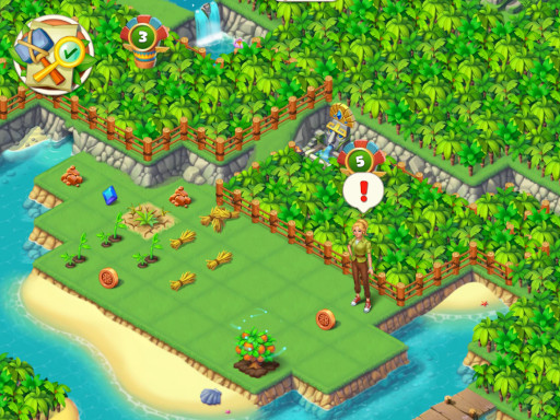 Tropical Merge Game Image Tropical Merge Game